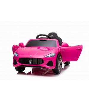 COCHE MASERATI-GRAN CABRIO  ROSA-PINK 12V, 1-5 AÑOS - INDA313-c4k302